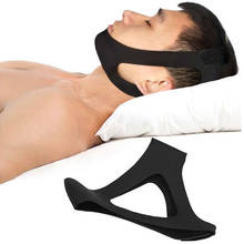 Anti Snoring Chin Strap Anti Snore Stop Snoring Jaw Belt Sleep Support for Woman Man Care Sleeping Tools Black 2024 - buy cheap