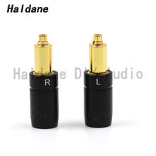 Haldane one pair Headphone Plug for SRH1840 SRH1440 SRH1540 Male to MMCX Female Converter Adapter 2024 - buy cheap