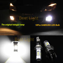 Luz LED antiniebla para coche y camión, Bombilla DRL de alta potencia, 6000K, 50W, H1, H3C, 64146BC, Samsung, 12V, 2 uds. 2024 - compra barato