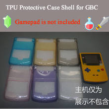 10 pcs Transparent TPU Gamepad Protective Case For GBC Console Shell Protection Clear Case Cover for Gameboy Color Accessories 2024 - buy cheap