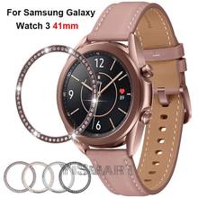Samsung Watch 3 Diamond Metal Bezel Styling Ring For Samsung Galaxy Watch 3 41mm Frame Cover Protective Case Yismart 2024 - buy cheap