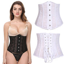 New Sexy Corset Underbust Women Gothic Corset Top Curve Shaper Modeling Strap Slimming Waist Belt Lace Corsets Bustiers 2024 - buy cheap