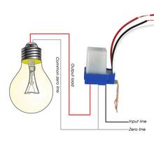 Jardim automático do interruptor automático do sensor da casa do controle da foto 10a do interruptor de rua 220v 50-60hz do sensor da luz 2024 - compre barato