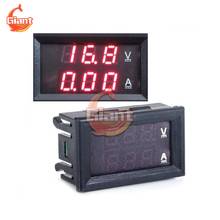 DC 0-100V 10A LED Digital Voltmeter Ammeter Voltage Meter Current Meter Amp Volt Meter Gauge Red Display 12V 24V Tester Detector 2024 - buy cheap