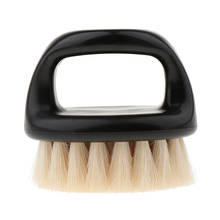 Cepillo de aseo de tamaño pequeño para hombres, suave, para barba, bigote, estilismo 2024 - compra barato