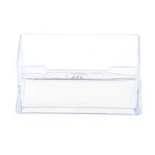 Clear Business Card Holder Acrylic Plastic Display Stand Rack Desktop Office 2024 - buy cheap