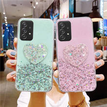 Case For Samsung A32 A52 A72 A51 A50 A71 A11 A12 A21S A22 A31 A41 A42 A82 Bling Glitter Funda on Samsung S21 Ultra Plus S20 FE 2024 - buy cheap