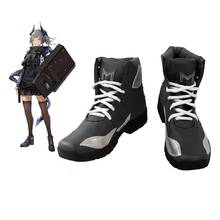 Arknights-Botas de disfraz de Anime para hombre y mujer, botas de Cosplay personalizadas, Unisex 2024 - compra barato