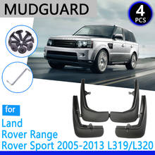 Mudguards para land rover range rover sport 2005 ~ 2013 l319 l320 2010 2012 acessórios do carro mudflap fender peças de reposição automóvel 2024 - compre barato