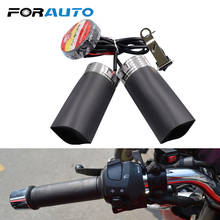 2Pcs/set Motorcycle Electric Heating Handle Kit Heated Grip Pads With Heat Resistant Tape Heat Covers Handlebar Warmer Pad 2024 - buy cheap