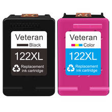Veteran 122 xl ink cartridge replace for hp122xl for Deskjet 1000 1050 1050A 2000 2050 2050A 2540 3000 3050A 3052A 1510 2024 - buy cheap