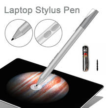 Caneta stylus de metal para microsoft surface, 1 peça, laptop, suporta pro 2017, 3 pro, 4 pro, 5 pro, 6, acessórios para tablet 2024 - compre barato