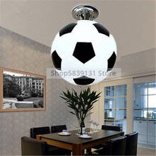 Nordic Modern Glass Ceiling Lights Basketball Football Ceiling Lamps Bedroom Children's Room Lamp LED Home Decor Light Fixtures 2024 - buy cheap