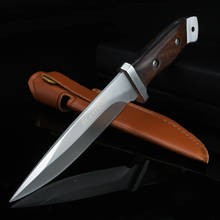 Fomalalto faca de sobrevivência selvagem, faca reta, lâmina fixa, ferramenta para caça, acampamento, edc, completa 2024 - compre barato