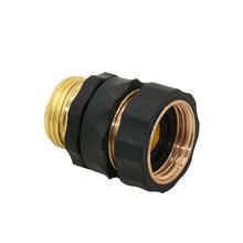 Female 3/4 to 3/4 male brass Quick connector Garden tap Removabl threaded Connector drip irrigation fittings 1 pcs 2024 - buy cheap