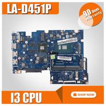 LA-D451P Laptop motherboard For Lenovo YOGA 510-14ISK Flex4-1470 original mainboard I3-6100U with video card 2024 - buy cheap