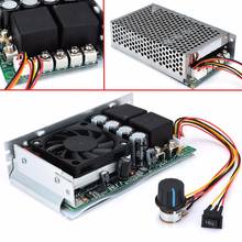 Nuevo DC 10-50 V 100A 3000 W Programable Reversible de Control PWM controlador de velocidad del Motor 2024 - compra barato