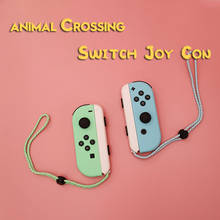 Joy Con-controlador inalámbrico para Nintendo Switch, Joycon de animales Crossing, NS, L, R 2024 - compra barato