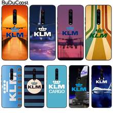 Funda de teléfono de las aerolíneas holandesas KLM, carcasa de bricolaje para Xiaomi Redmi note 8 pro note9 pro, Redmi note 5 7 Note6Pro 2024 - compra barato