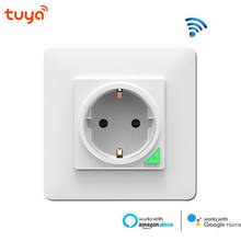 Multifunction Wifi Smart wall socket Voice Control Smart Home Wireless Socket Outlet Work with Alexa Google Home Tuya 2024 - buy cheap