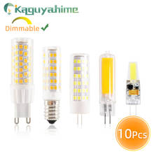 Kaguyahime-lâmpada led g9, e14, g4, 10 embutida, 3w, 5w, 7w, 9w, dc 12v, ac 220v, g9, g4, cob, refletor, candelabro 2024 - compre barato