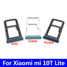 SIM Tray Holder For Xiaomi Mi 10T Lite SIM Card Tray Slot Holder Adapter Socket Repair Parts 2024 - buy cheap
