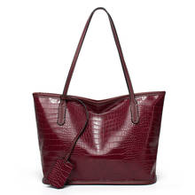 Stone Pattern Genuine Leather Women Shoulder Bag 2021 Female Leather Totes Bag Luxury Women Leather Handbag Brand Designer C1736 2024 - buy cheap
