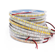 DC12V tira de Led 120Leds/m 240Leds/m impermeable 4000 Natural K blanco cálido 3000K 5054 de 2835 LED Flexible cinta, lazo de luz de 5m 2024 - compra barato