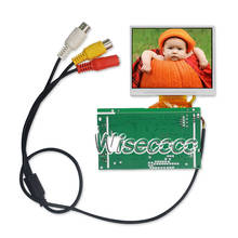 Wisecoco LQ035NC111 экранная панель 3,5 дюймов 320x240 tft ЖК-дисплей модуль + контроллер драйвер платы 54 pin fpc 2024 - купить недорого