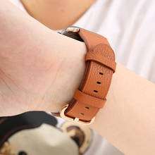 Ремешок для Apple watch band 42 мм 38 мм кожаный ремешок для часов iwatch 4 3 44 мм 40 мм correa наручные браслеты серии 4 3 2 1 Аксессуары 2024 - купить недорого
