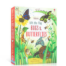 Lift-the-Flap Bugs and Butterfly английская 3D картина доска для просветления книга для детей детские книги для чтения 2024 - купить недорого