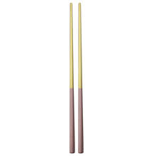 Pink Gold 1 Pair Stainless Steel Square Chopsticks Non-Slip Reusable Metal Chopstick for Sticks Tableware Kitchen Home Tool Set 2024 - buy cheap