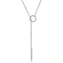 Женское ожерелье из серебра 925 пробы, с круглым кулоном 2024 - купить недорого