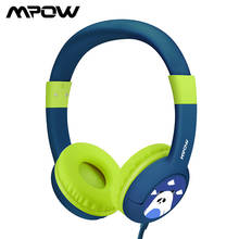 Mpow ch1 fone de ouvido infantil, 85db de volume limitado, com fio, proteção auditiva para adolescentes 2024 - compre barato