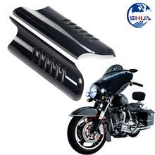 Capa de proteção defletora para motocicleta, proteção para perna inferior do garfo para harley touring street electra tri glide road king personalizado fl 2000-2013 2024 - compre barato