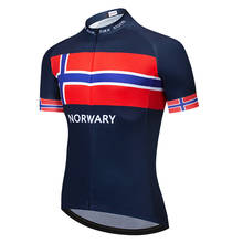 Camisa de ciclismo nova equipe azul noruega 2020, camisa personalizada de corrida de montanha e de estrada, camisa máximo storm 2024 - compre barato