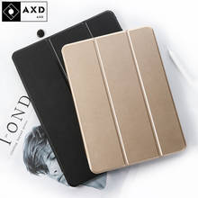 AXD For iPad Air 2 A1566 A1567 Case Smart Folding Stand Back Cover For iPad 6 New iPad 9.7 2018 A1893 With Auto Sleep/Wake Up 2024 - buy cheap