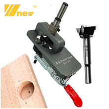 35mm Hinge Boring Jig Woodworking Hole Drilling Guide Locator with Fixture Aluminum Alloy Hole Opener Template Door Cabinets 2024 - buy cheap