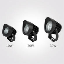 À prova dwaterproof água conduziu a luz de inundação 10w 20 30 projetor 110v 220 dc12v segurança ao ar livre paisagem luz cob projector parede spotlight 2024 - compre barato