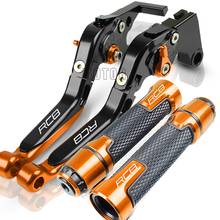 Manija de frenos CNC RC8 para motocicleta RC8, empuñaduras de agarre de carreras, palancas de freno de embrague RC8 2009 2010 2011 2012 2013 2015 2024 - compra barato