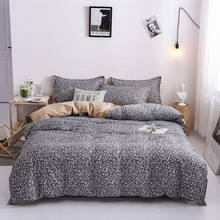 Jogo de cama king/queen com edredon, roupa de cama têxtil pequena e floral com 3 ou 4 peças 2024 - compre barato