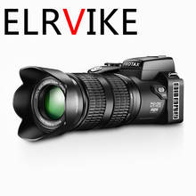 Elrvike-câmera digital hd, modelo polo proimposto d7100, 33 milhões de pixel, lente com zoom óptico de 24x 2024 - compre barato