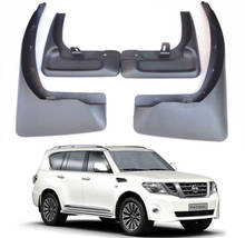 4PCS Mud Flaps Mudguard For Nissan Armada Patrol Royale Nismo QX80 Y62 2011-2019 Splash Guard Mudflap 2012 2013 2014 2015 2016 2024 - buy cheap