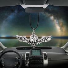 Car Pendant Angel fly skull styling Rearview Mirror Decoration Auto Hanging Ornament Automobiles Interior Accessories Cars Gifts 2024 - buy cheap