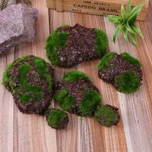 6 Pcs/pack Aquarium Simulated Moss Stone Artificial Foam Plant Fish Tank Decor 2024 - buy cheap