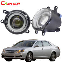 Cawanerl для Toyota Avalon 2008 2009 2010 автомобиля 3000LM светодиодный туман светильник глаза ангела дневного светильник DRL 30 Вт белый 12 В 2 шт 2024 - купить недорого