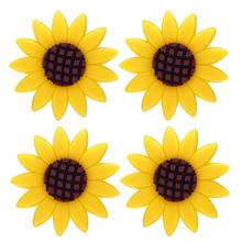 4 Pcs Car Sunflower Accessories Car Air Freshener Sunflower Air Vent Clips Air Vent Decorations Perfume for Cars 2024 - buy cheap