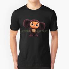 Camiseta Cheburashka con diseño a la moda para niños, camiseta Cheburashka, oso mono, orejas grandes, Gena, Rusia, Zoo ruso, dibujos animados 2024 - compra barato