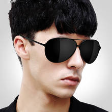 Óculos de sol aviador polarizado para homens, óculos aviador retrô, vintage, masculino, proteção uv400 2020 2024 - compre barato