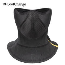 CoolChange Cycling Mask Winter Windproof Elastic Bicycle Half Face Mask Neck Warmer Ear Protection Bike Face Mask Skiing Running 2024 - buy cheap